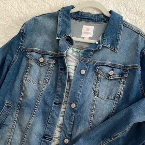 3XL LuLaRoe Harvey Denim Jacket NWT